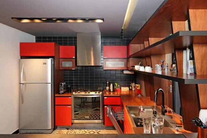 The kitchen
